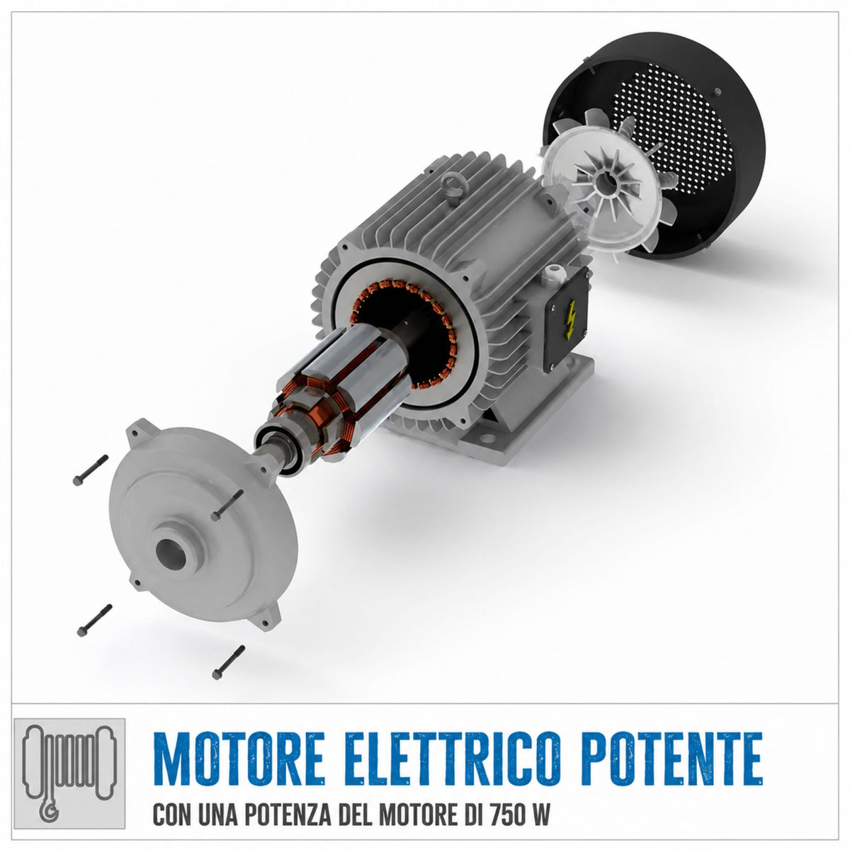 Paranco elettrico Güde GSZ 200/400