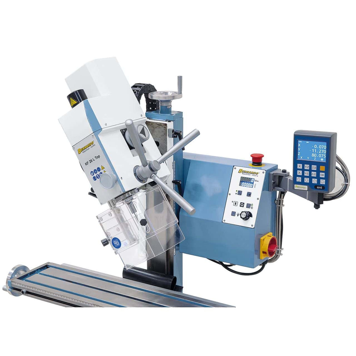KF 26 L Top Bohr- und Fräsmaschine mit 3-Achsen-Digitalanzeige DT 40