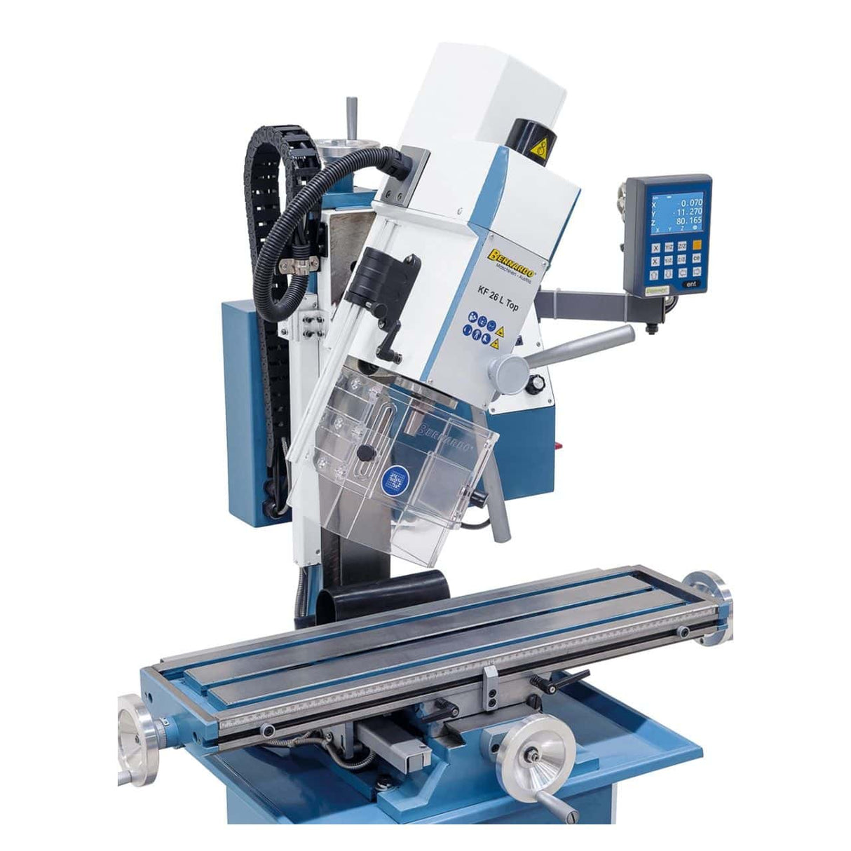 KF 26 L Top Bohr- und Fräsmaschine mit 3-Achsen-Digitalanzeige DT 40