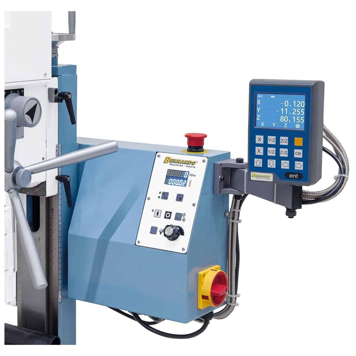 KF 26 L Top Bohr- und Fräsmaschine mit 3-Achsen-Digitalanzeige DT 40