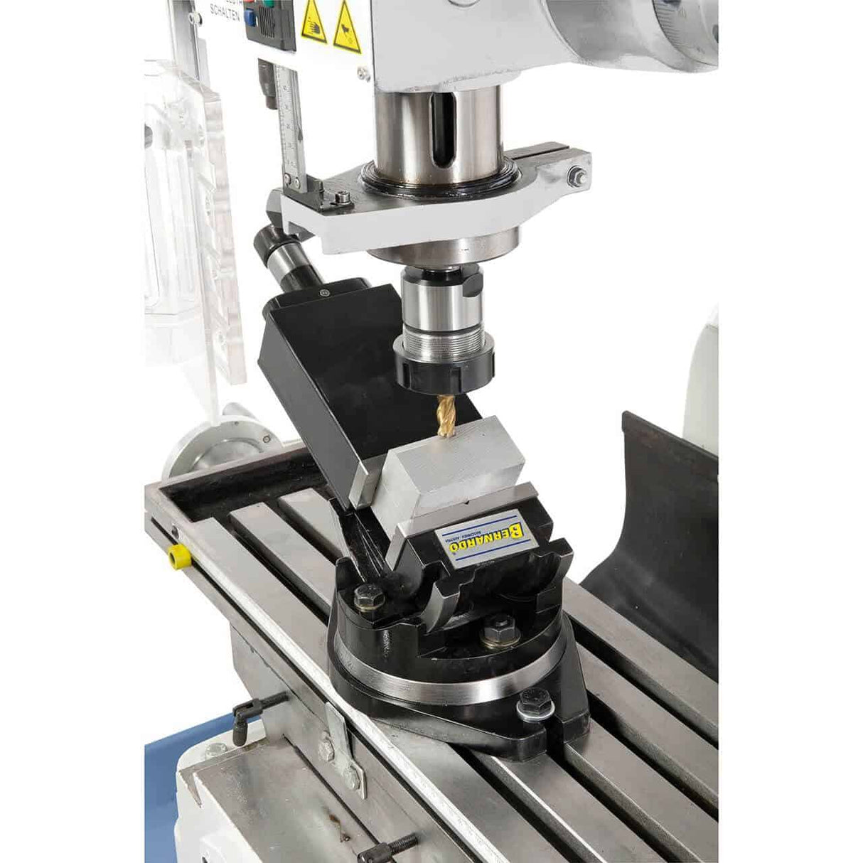 Bohr- und Fräsmaschine BF 45 HSV Vario mit Vorschub