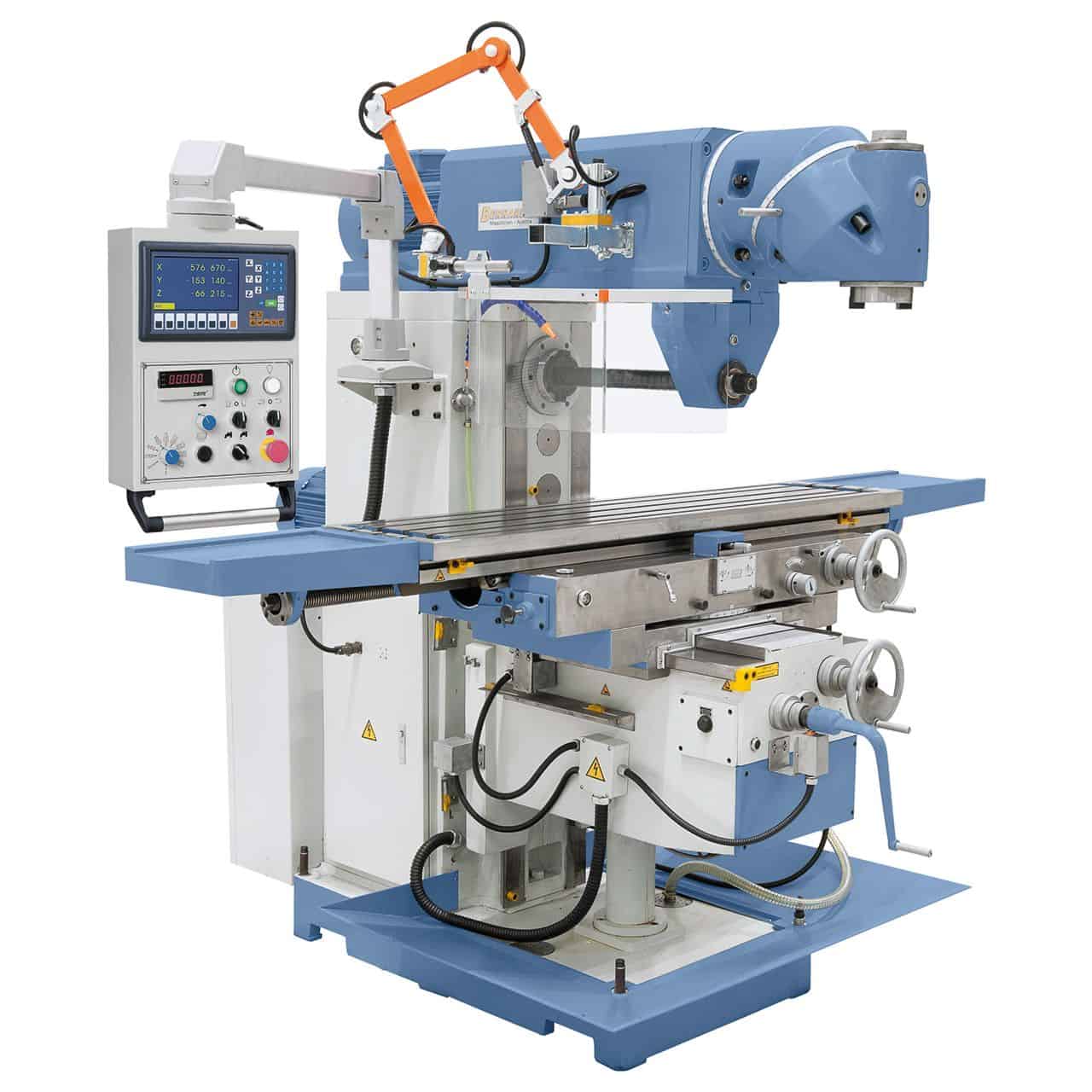 Bernardo Fresatrice universale UWF 150 V Servo con DRO a 3 assi