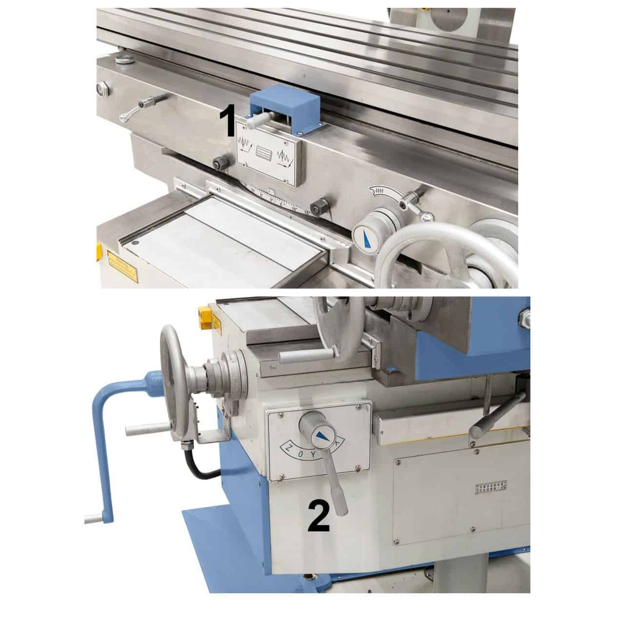 Bernardo Fresatrice universale UWF 150 V Servo con DRO a 3 assi