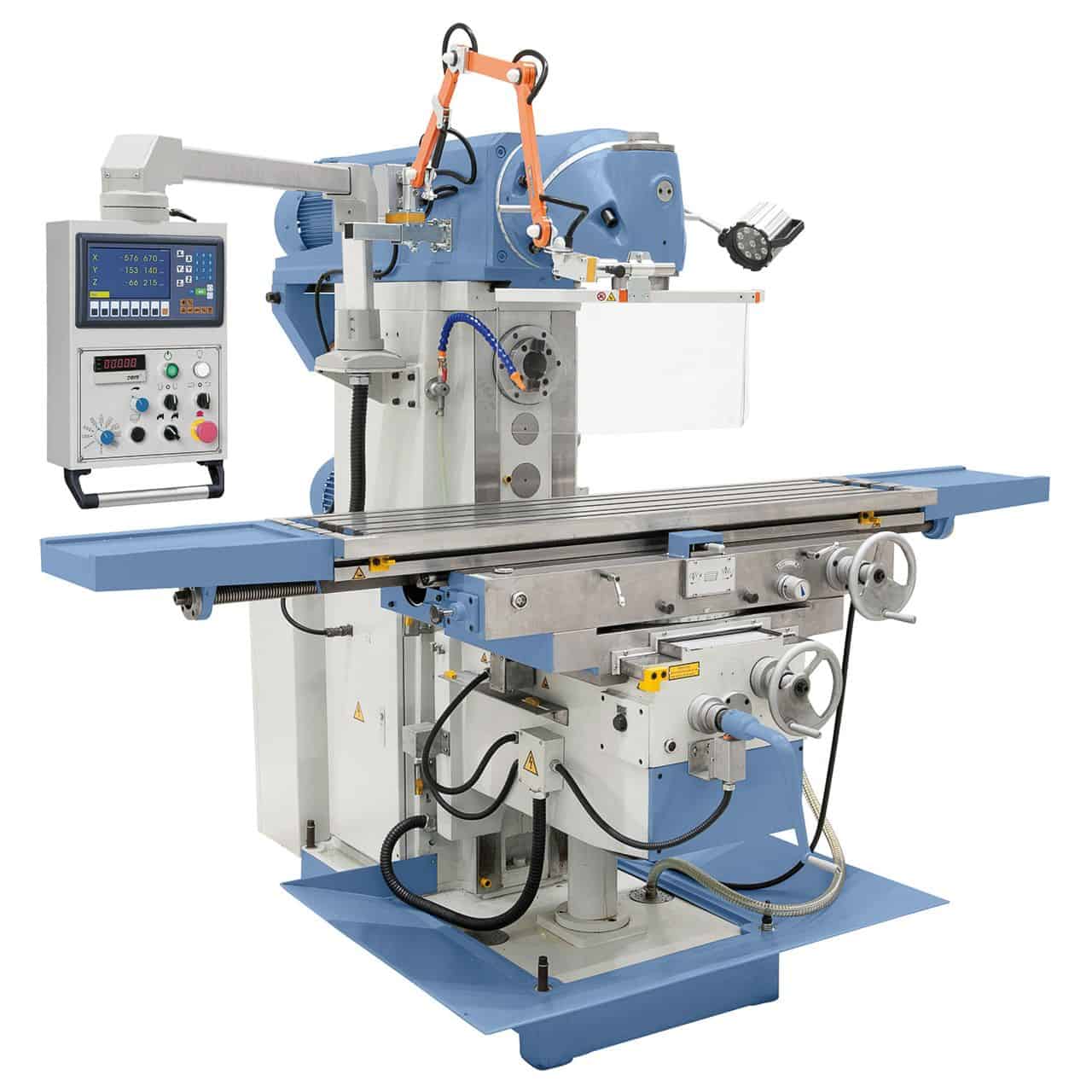 Bernardo Fresatrice universale UWF 150 V Servo con DRO a 3 assi