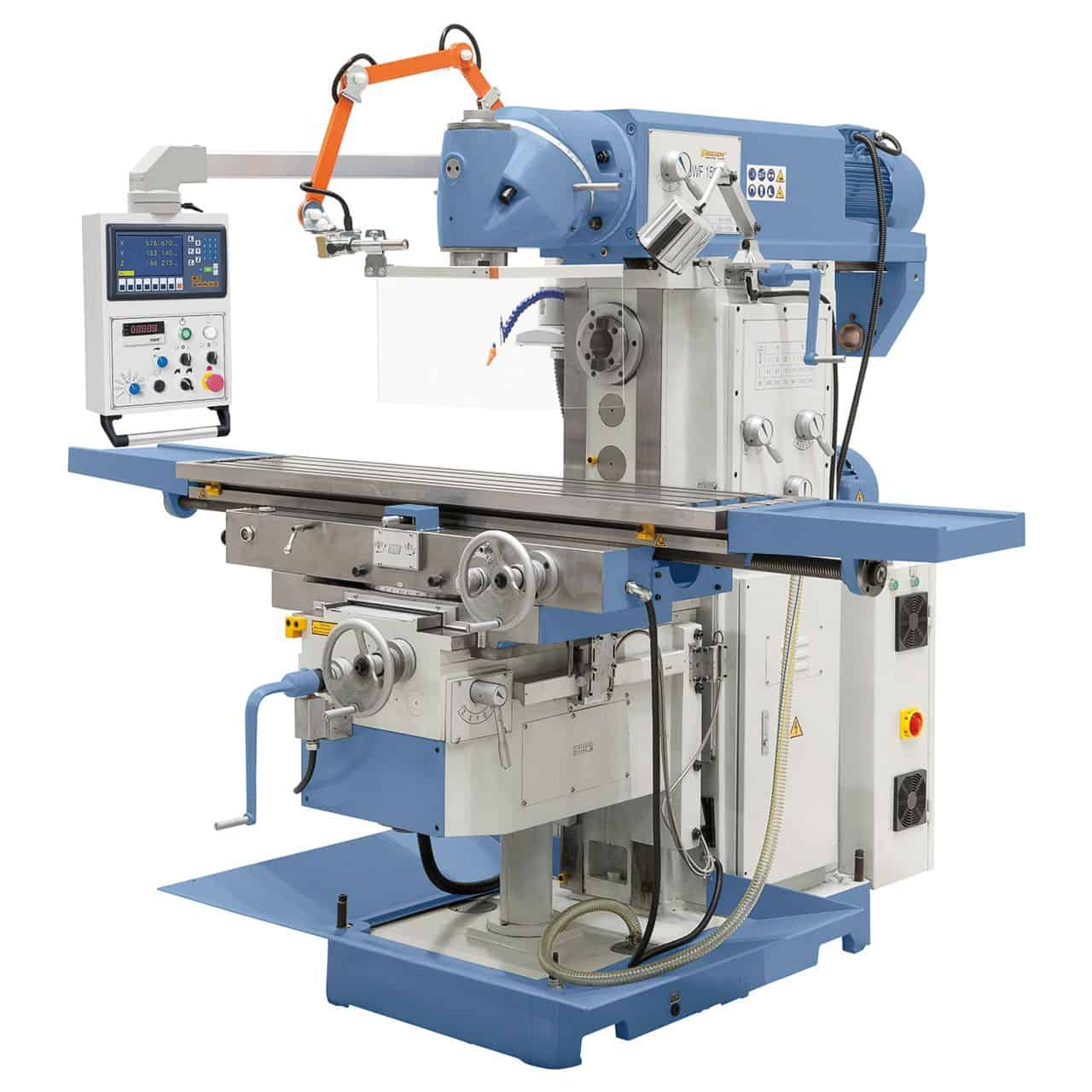 Bernardo Fresatrice universale UWF 150 V Servo con DRO a 3 assi
