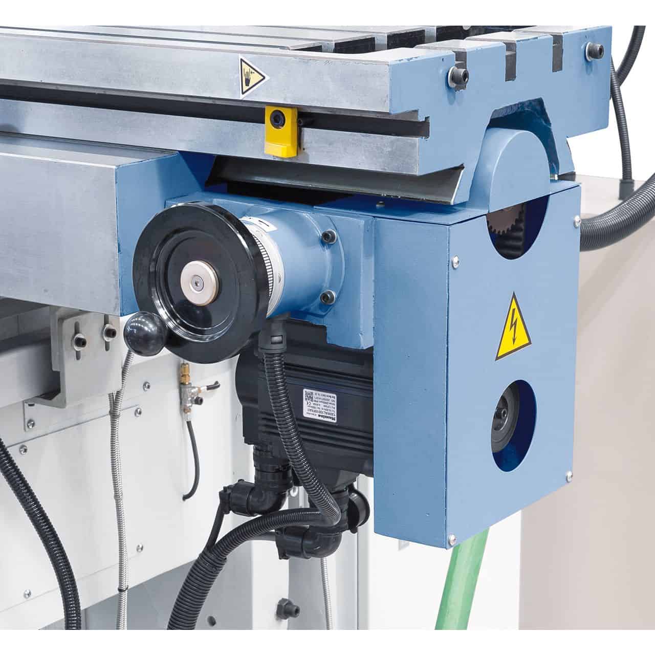 Universalfräsmaschine mit servounterstütztem Revolver für UWF 200 Servo-Vorschübe