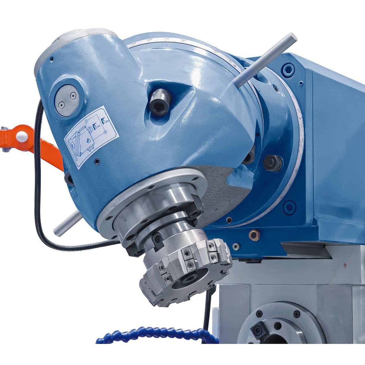 Universalfräsmaschine mit servounterstütztem Revolver für UWF 200 Servo-Vorschübe