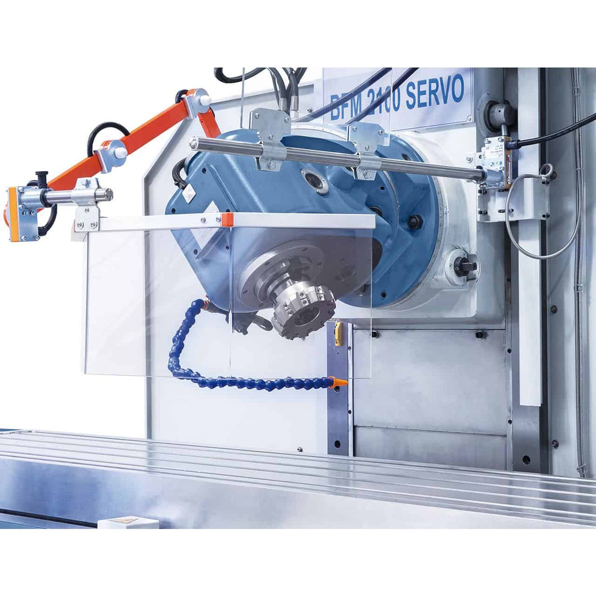 BFM 2100 Servo-Tischfräsmaschine mit 3-Achsen-Digitalanzeige ES-12 H