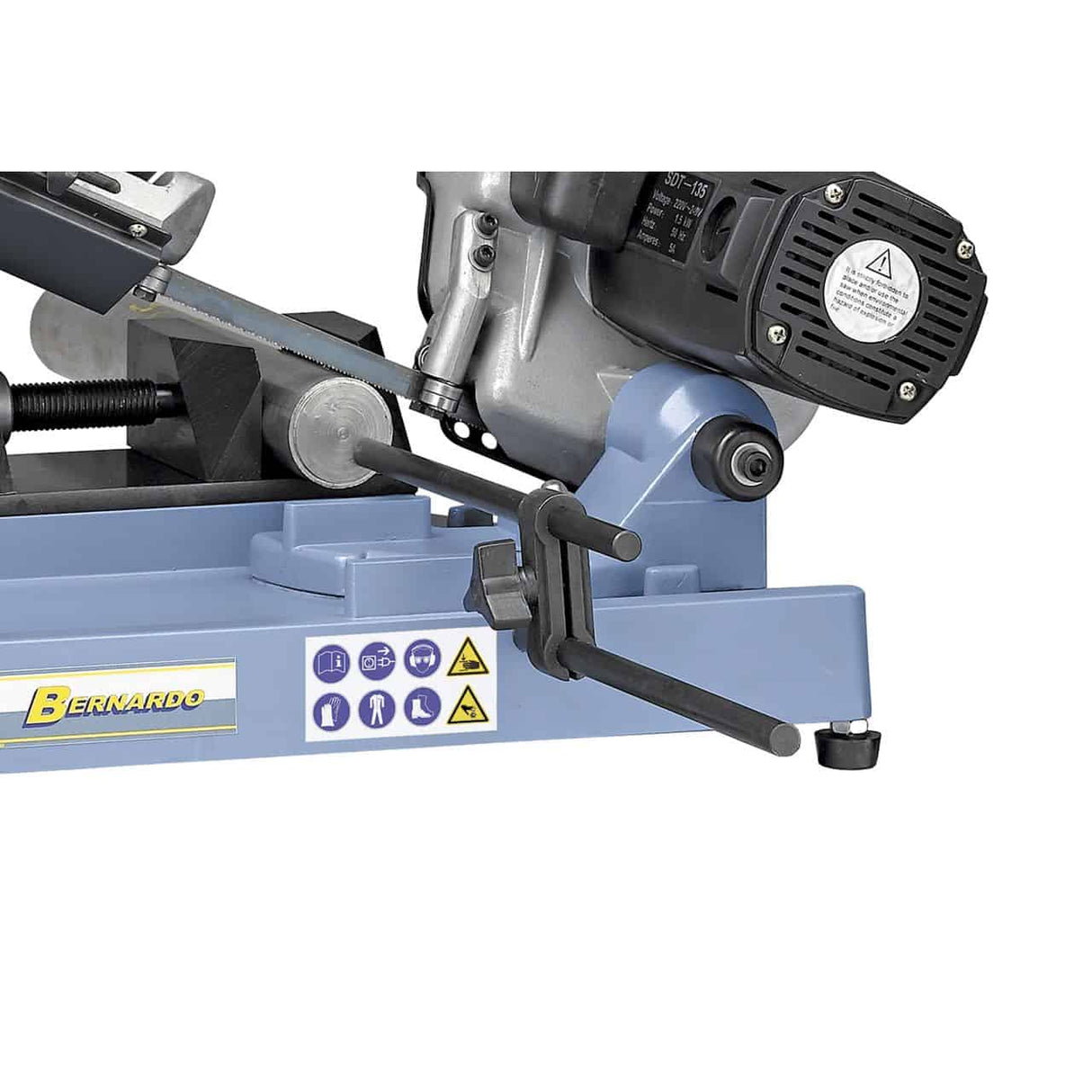 Bernardo Sega a nastro per metallo portatile EBS 100 B