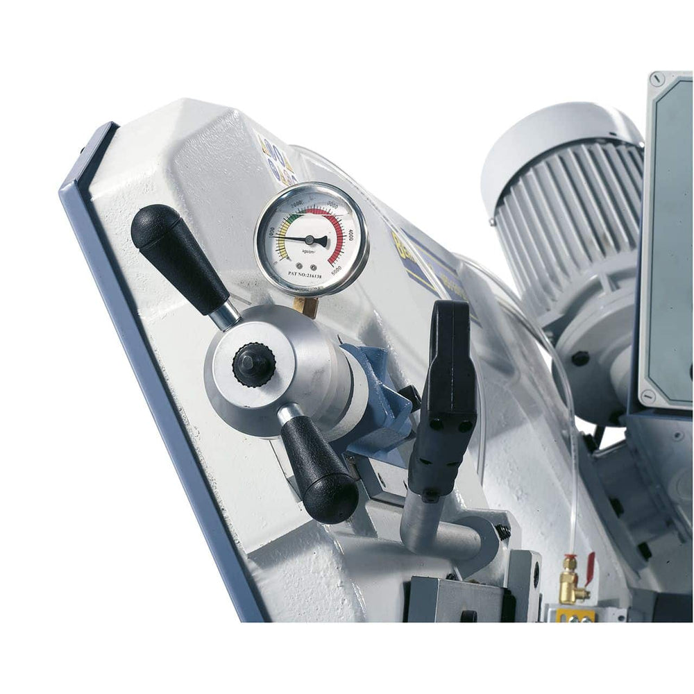 Bernardo Sega a nastro con doppio taglio obliquo MBS 350 DGA-V