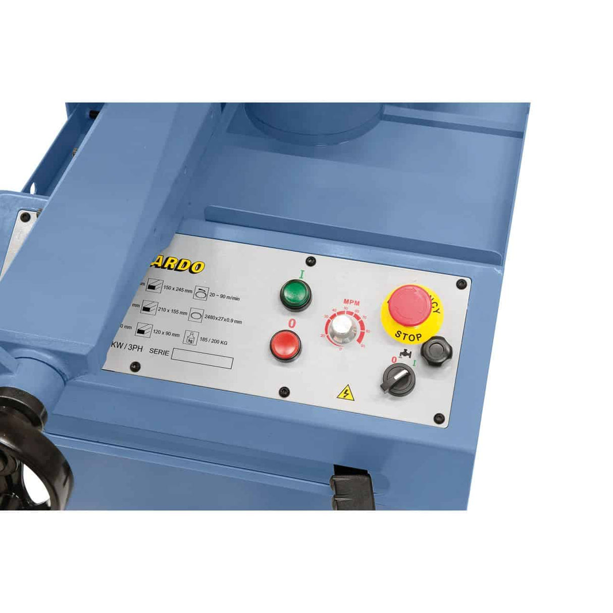 Bernardo Sega a nastro orizzontale HBS 275 Vario PRO / 400 V