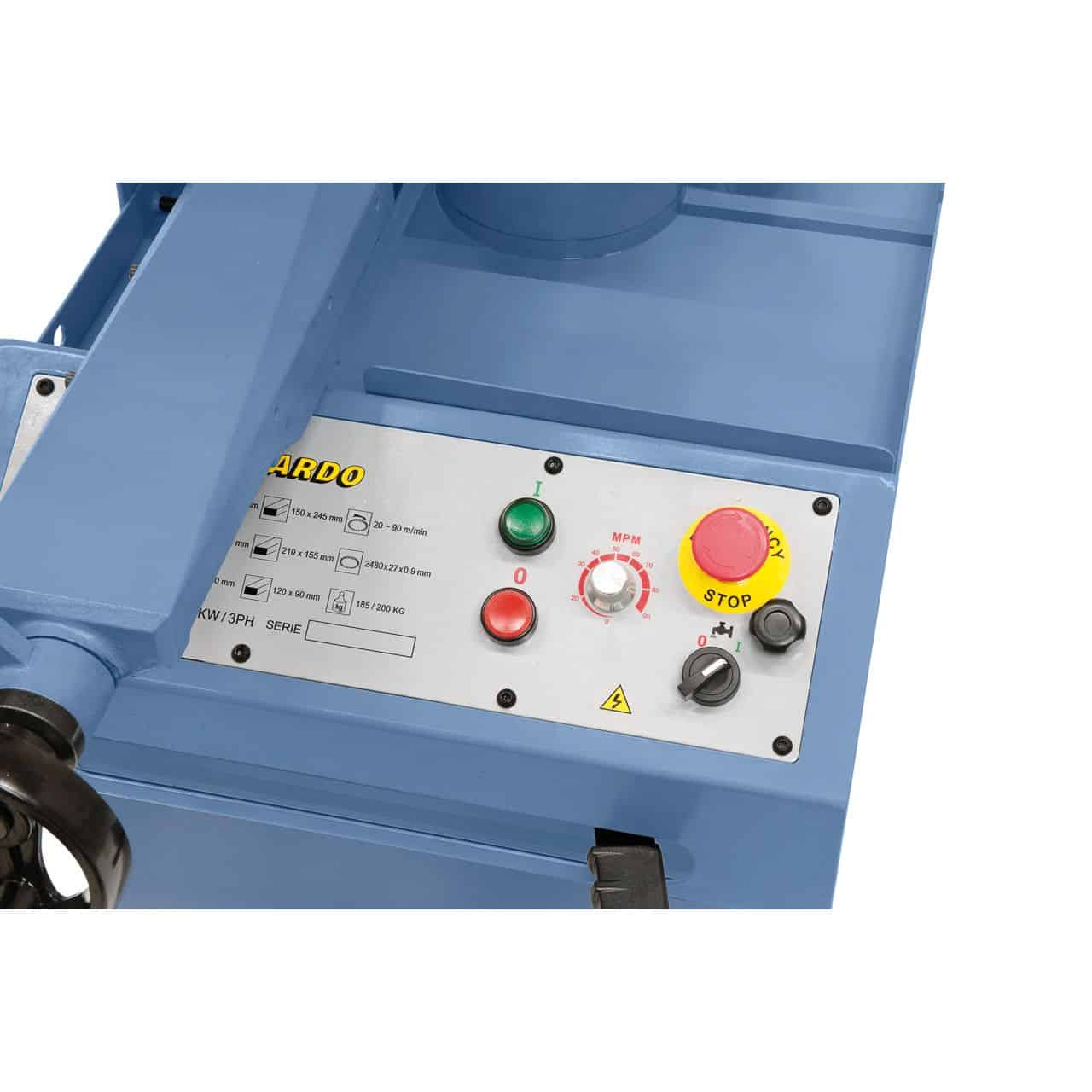 Bernardo Sega a nastro orizzontale HBS 275 Vario PRO / 400 V