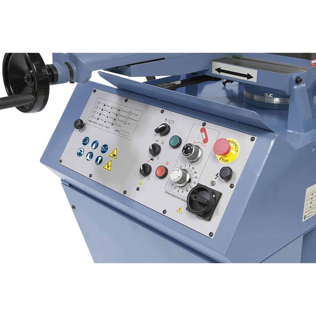 Bernardo Sega a nastro con doppio taglio obliquo MBS 300 DG-V PRO