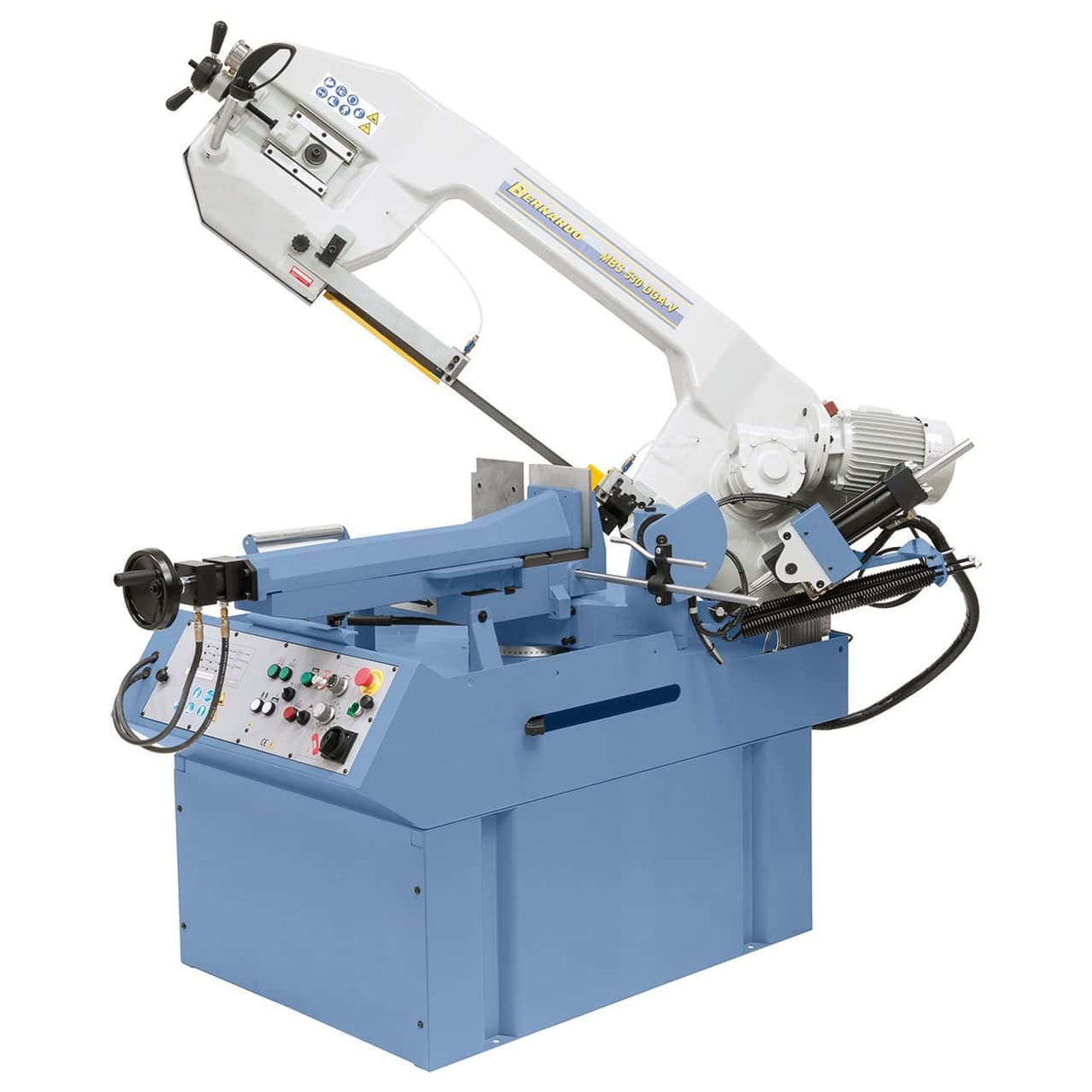 Bernardo Sega a nastro con doppio taglio obliquo MBS 530 DGA-V