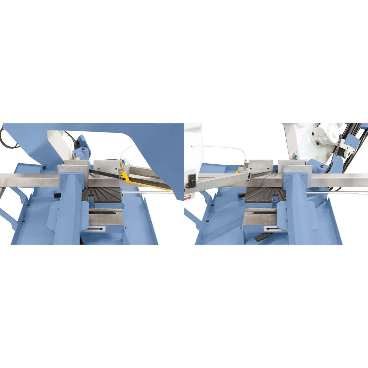 Bernardo Sega a nastro con doppio taglio obliquo MBS 530 DGA-V
