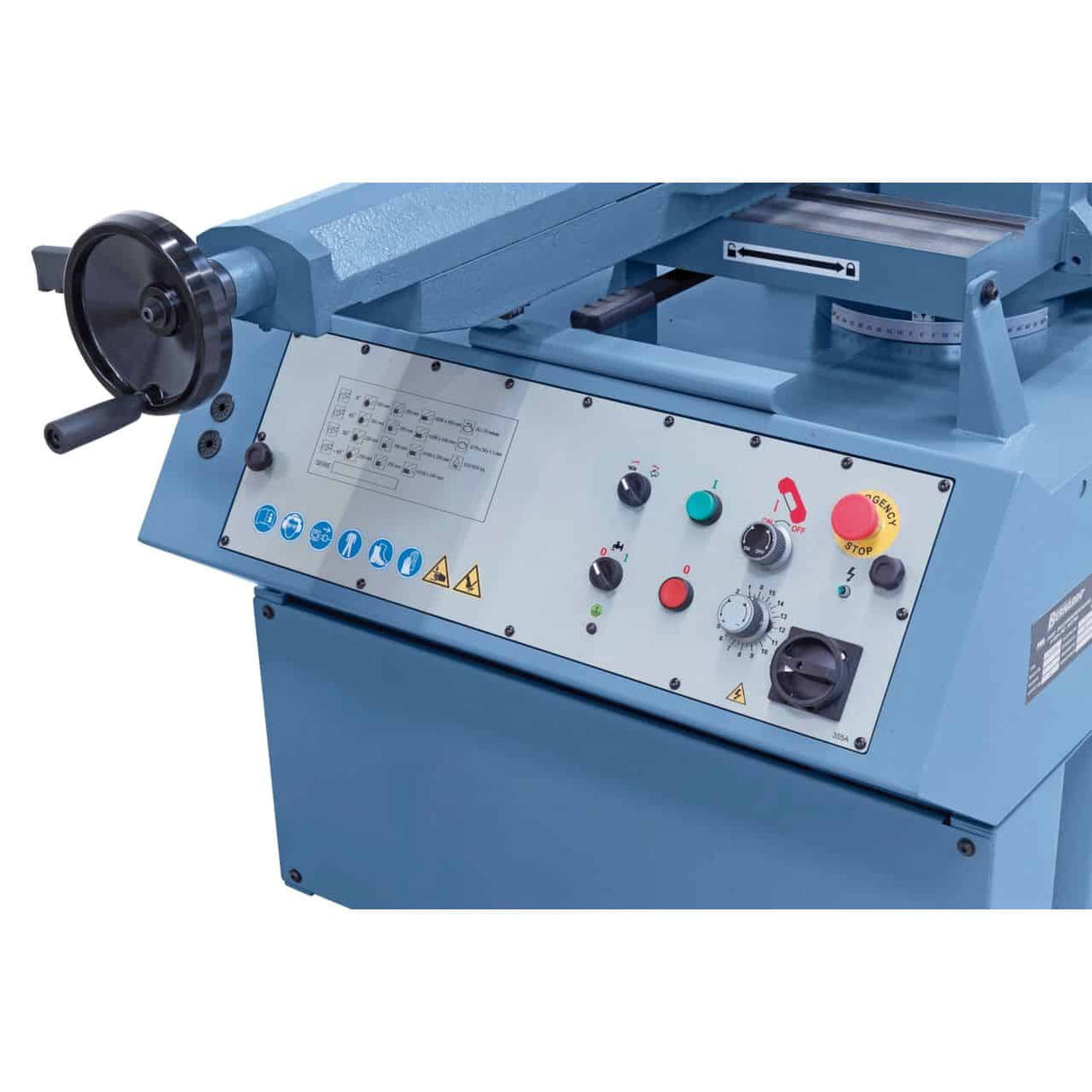 Bernardo Sega a nastro con doppio taglio obliquo MBS 530 DG