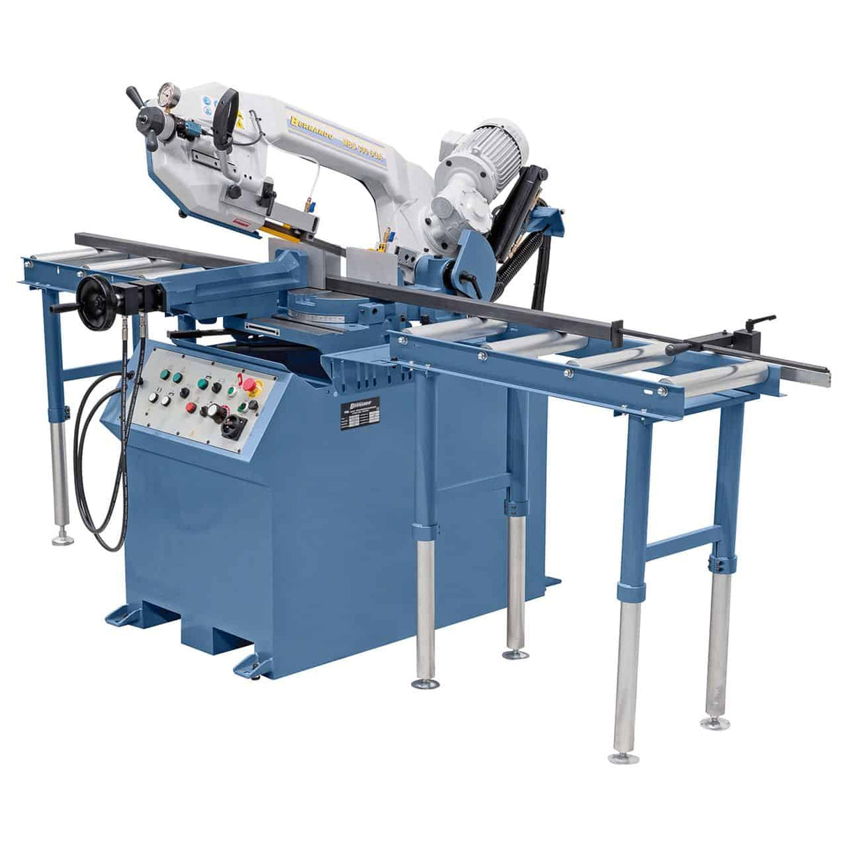 Bernardo Sega a nastro con doppio taglio obliquo MBS 300 DGA