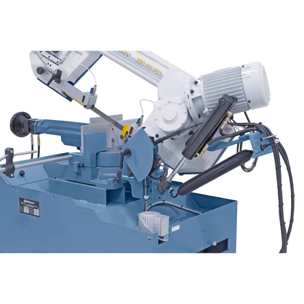 Bernardo Sega a nastro con doppio taglio obliquo MBS 300 DGA
