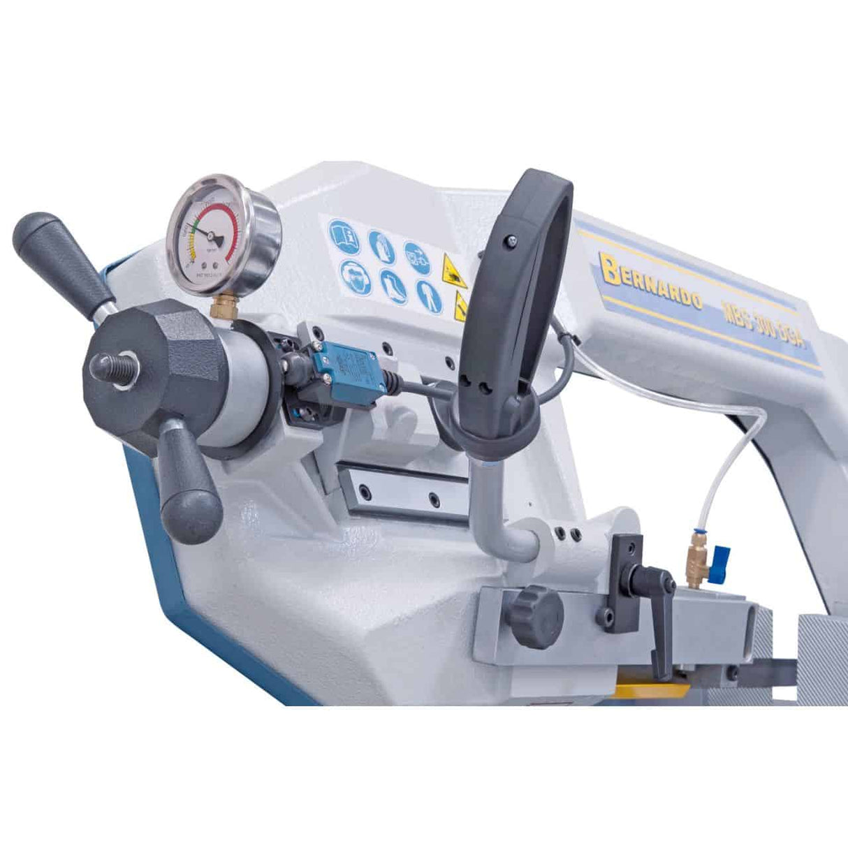 Bernardo Sega a nastro con doppio taglio obliquo MBS 300 DGA