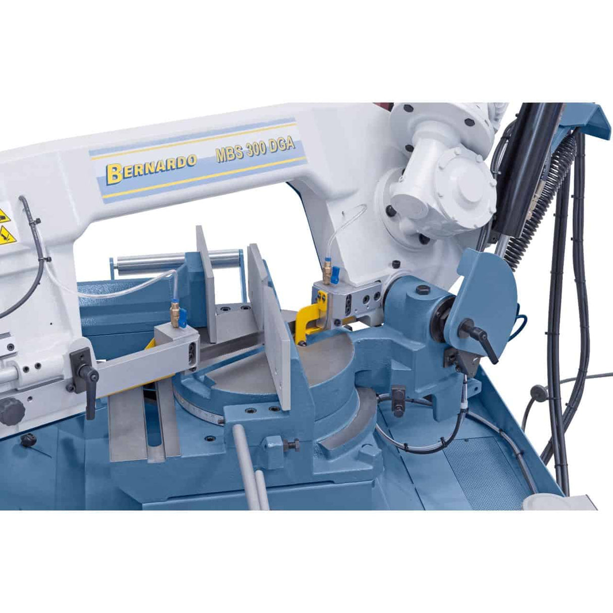 Bernardo Sega a nastro con doppio taglio obliquo MBS 300 DGA