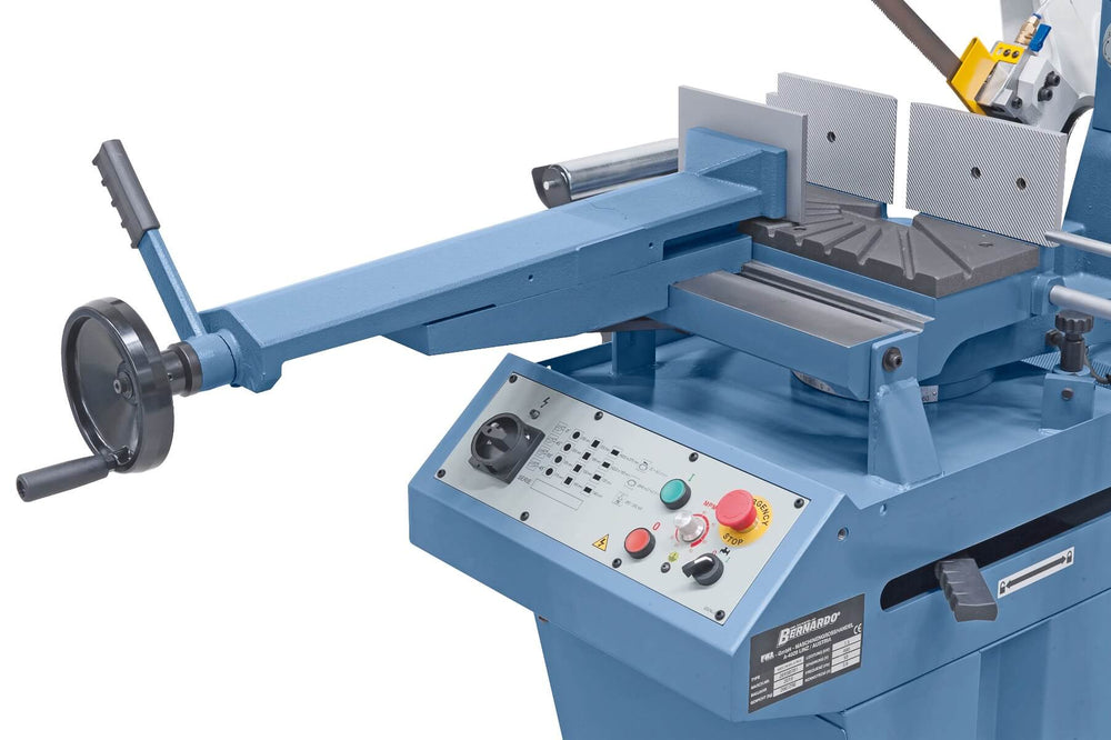 Bernardo Sega a nastro con doppio taglio obliquo MBS 290 DG-V PRO / 400 V