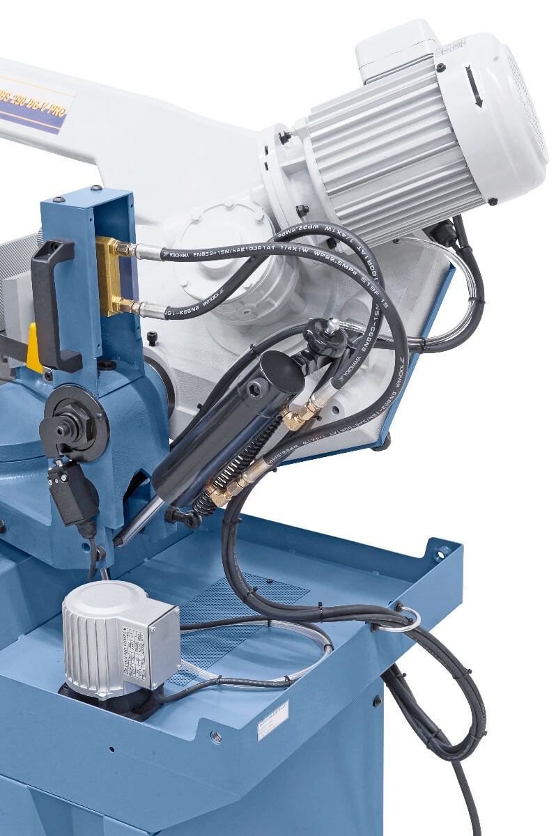 Bernardo Sega a nastro con doppio taglio obliquo MBS 290 DG-V PRO / 400 V