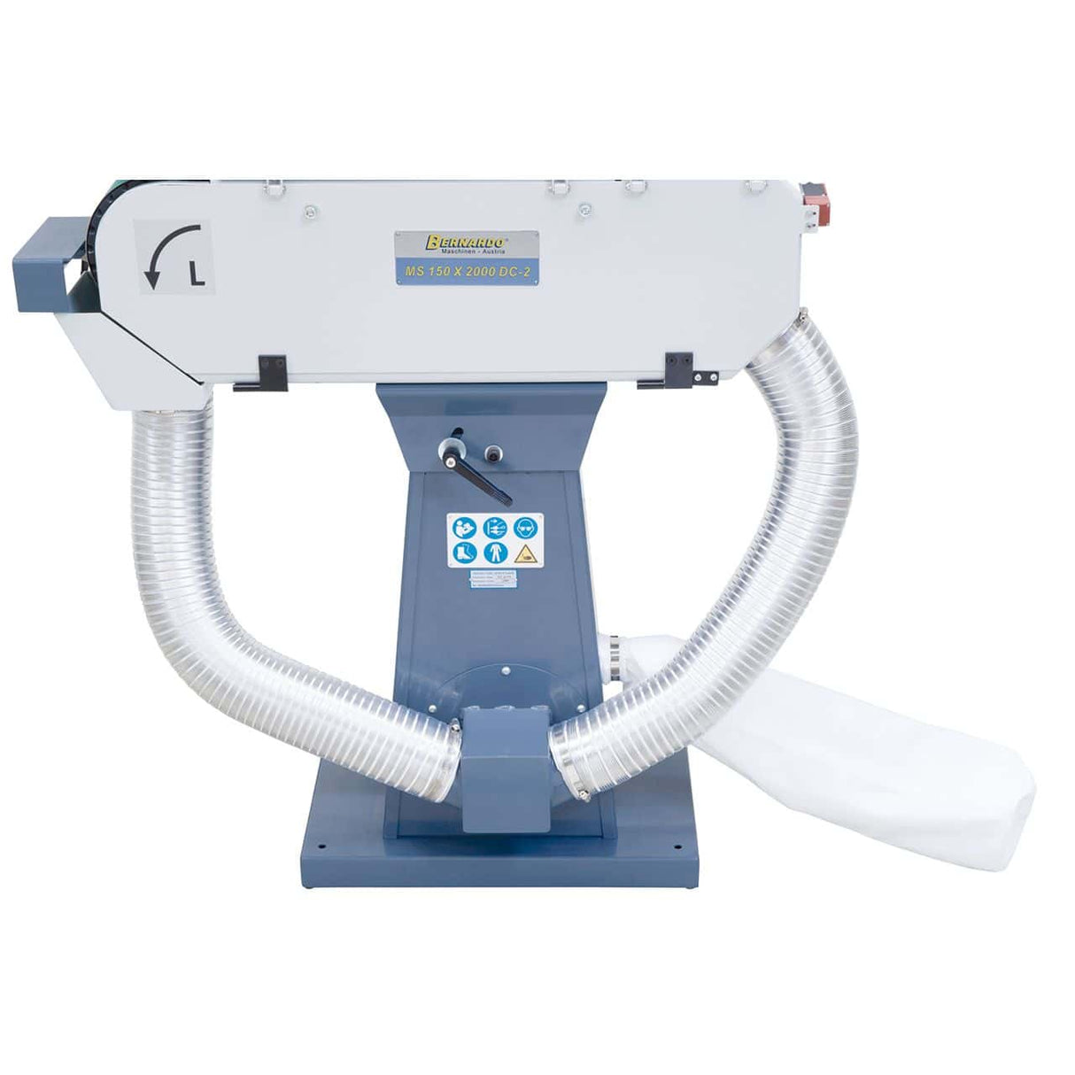 Bernardo Levigatrice a nastro con aspirazione MS 150 x 2000 DC-2