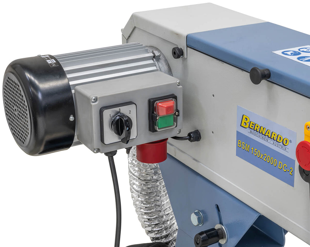 Bernardo Levigatrice a nastro con aspirazione BSM 150 x 2000 DC-2 / 400
