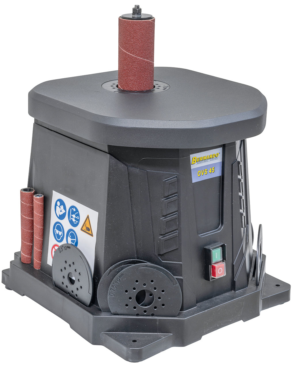 Levigatrice a mandrino oscillante Bernardo OVS 45 – Compatta e versatile