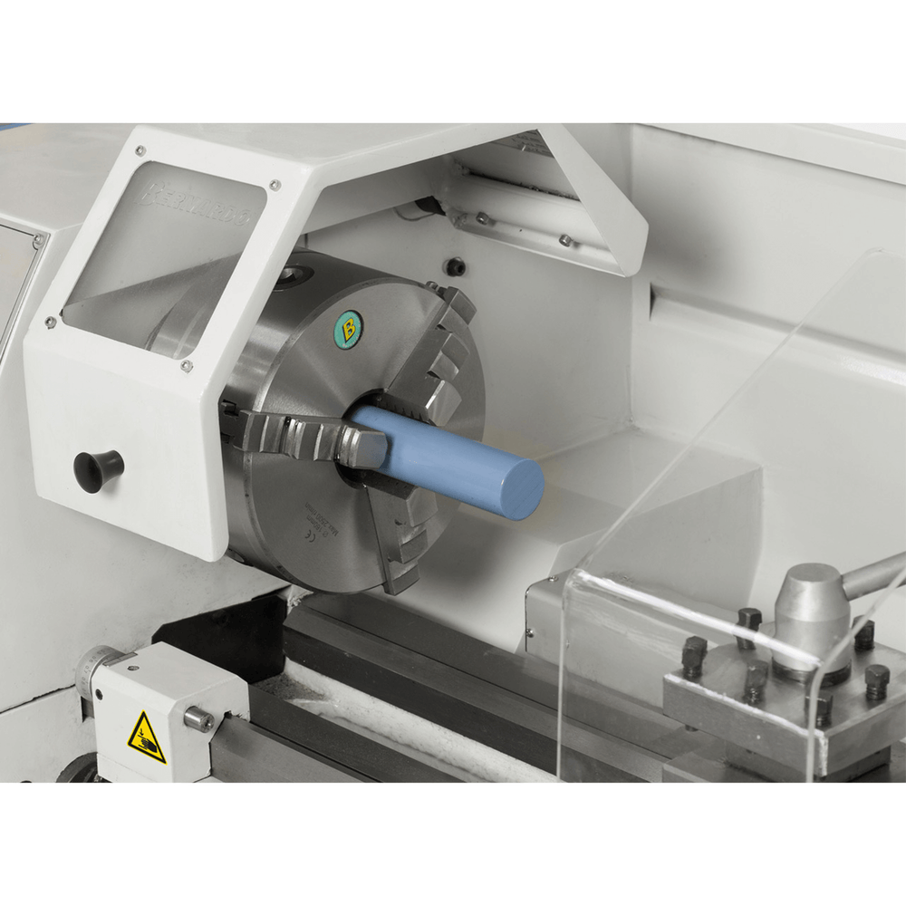 Tornio Bernardo Profi 700 BQV Vario / 230 V con DRO – Compatto e preciso