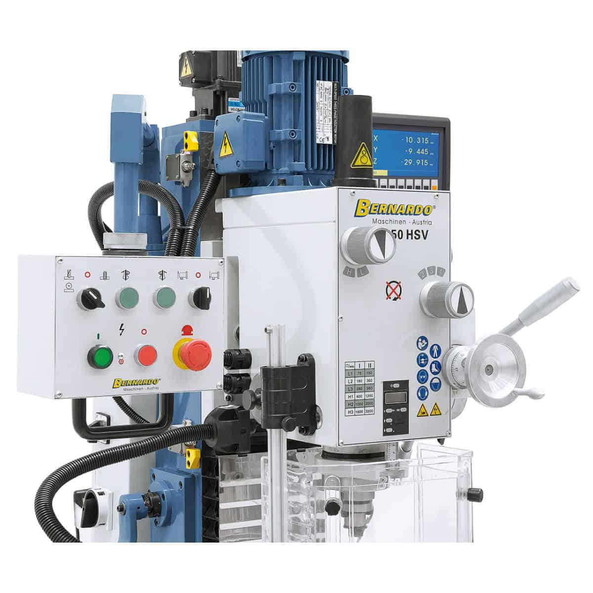 Bernardo Fresatrice FM 50 HSV / 400 V con display 3 assi
