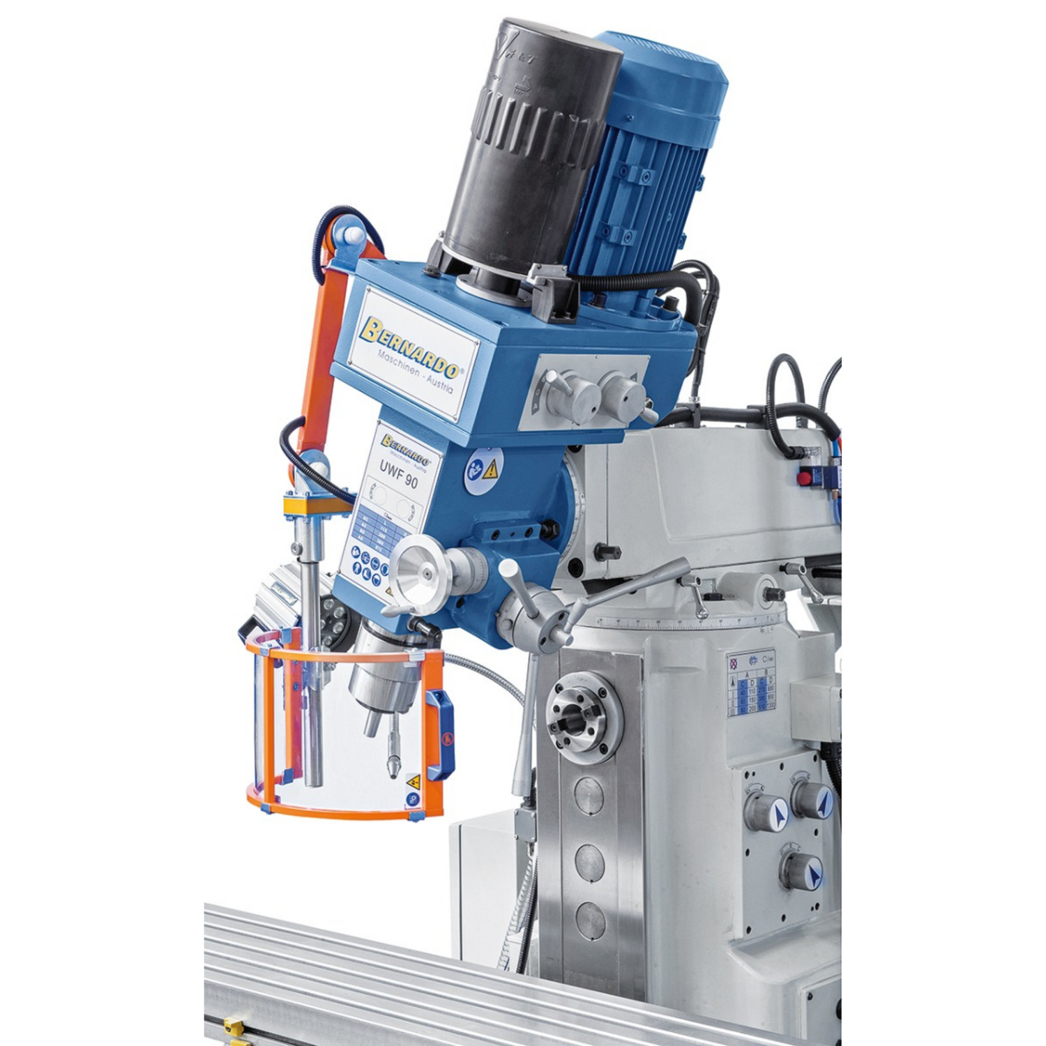 Bernardo Fresatrice universale UWF 90-1270 con DRO 3 assi