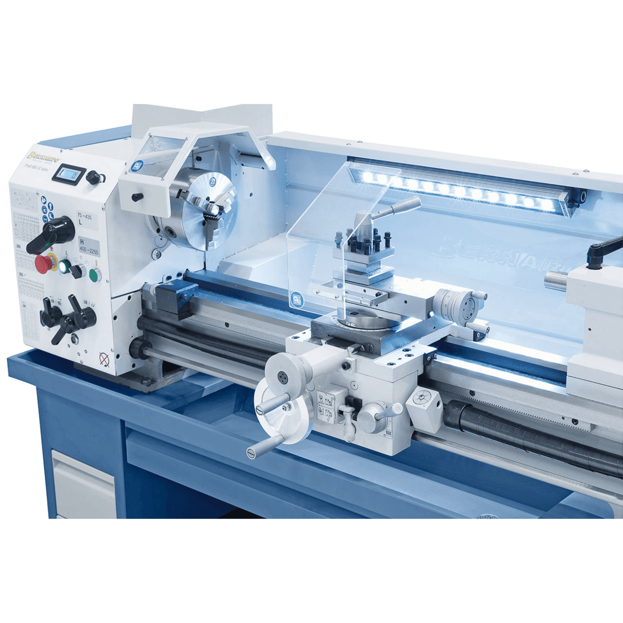 Tornio Bernardo Profi 880 G Vario / 400 V – Potente e preciso