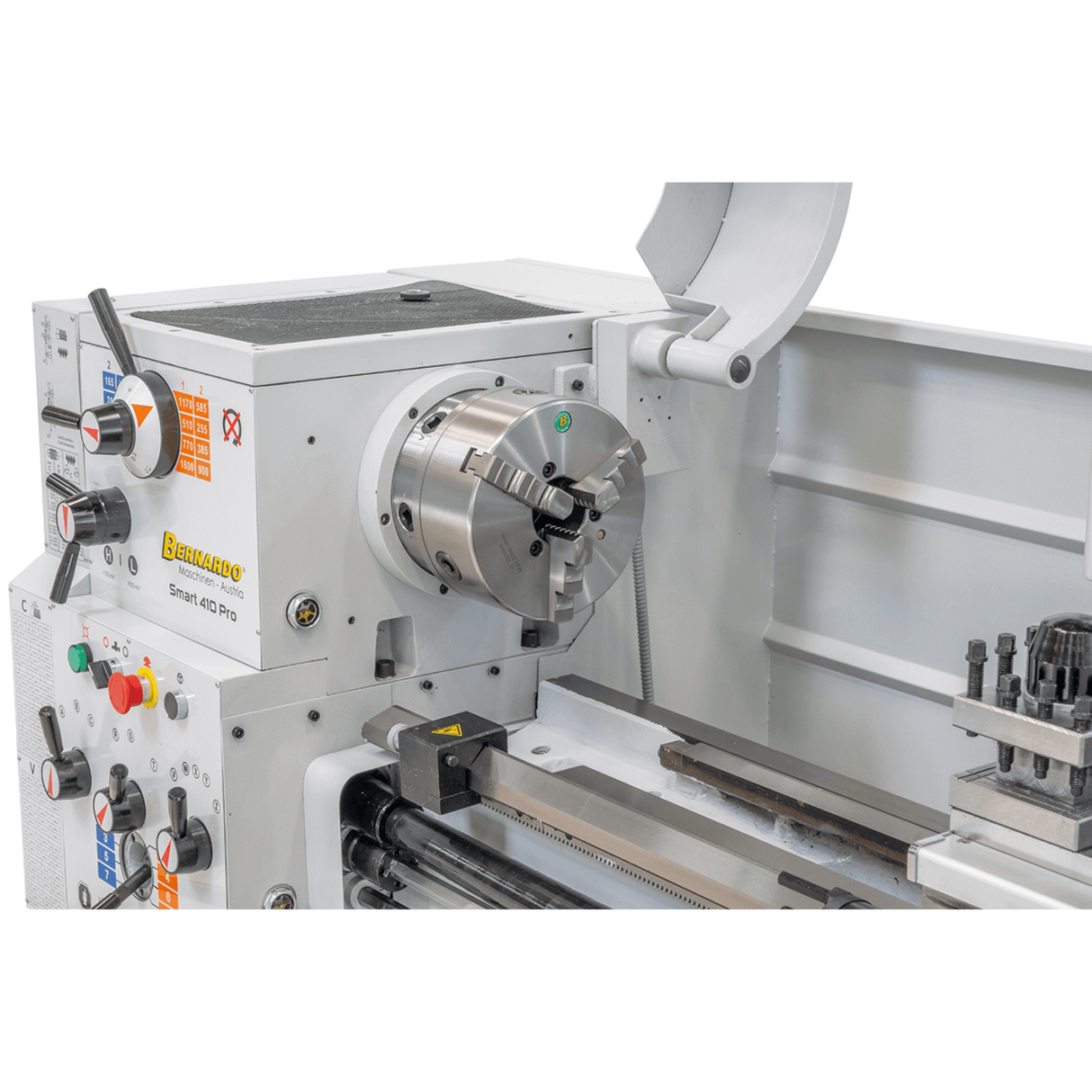 Tornio Bernardo Smart 410 x 1500 Pro con DRO 3 assi – Potente e preciso