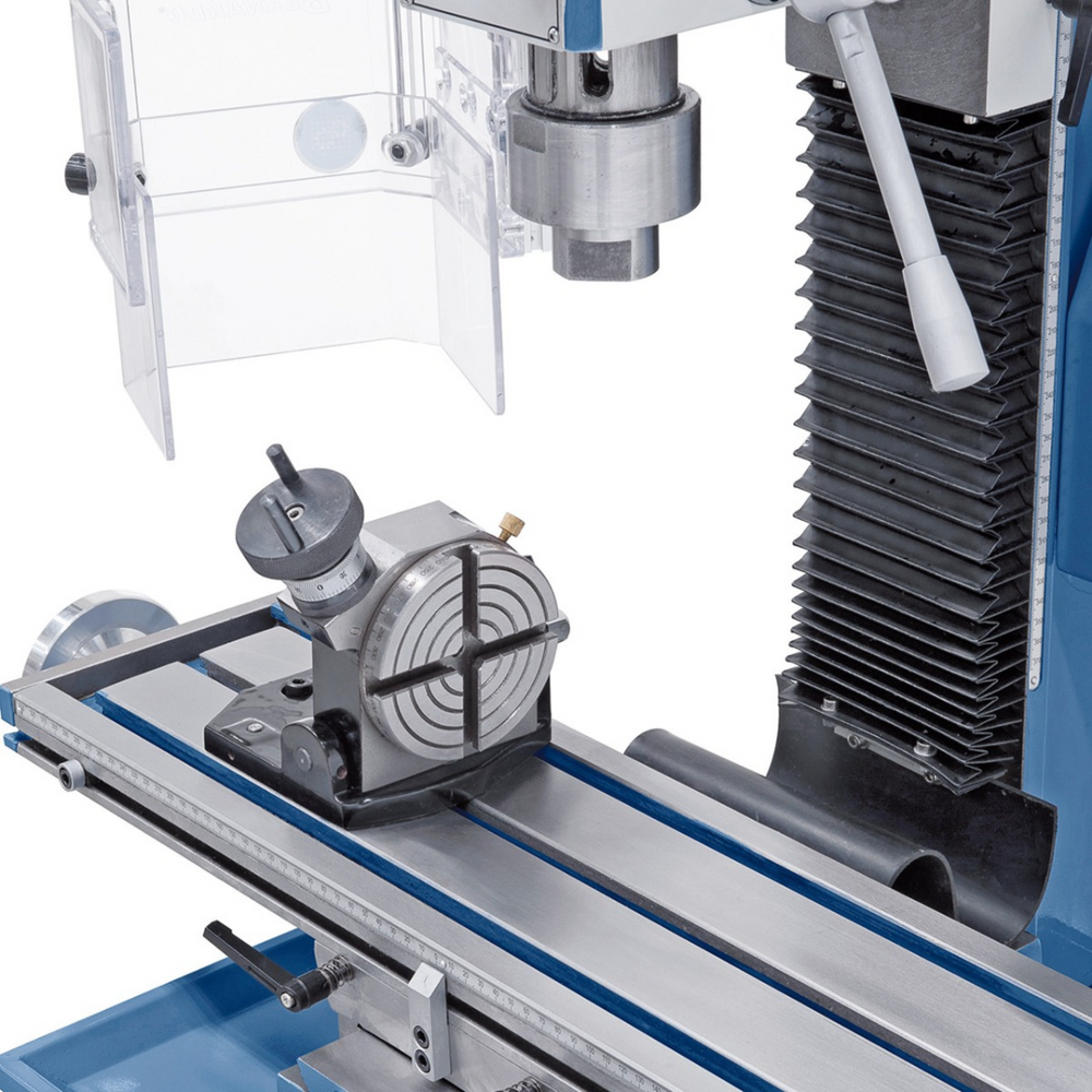 KF 28 Top drilling and milling machine with 3-axis feed and digital display