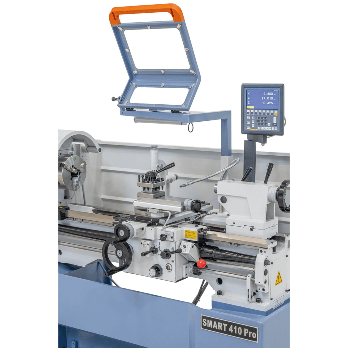 Tornio Bernardo Smart 410 x 1500 Pro con DRO 3 assi – Potente e preciso