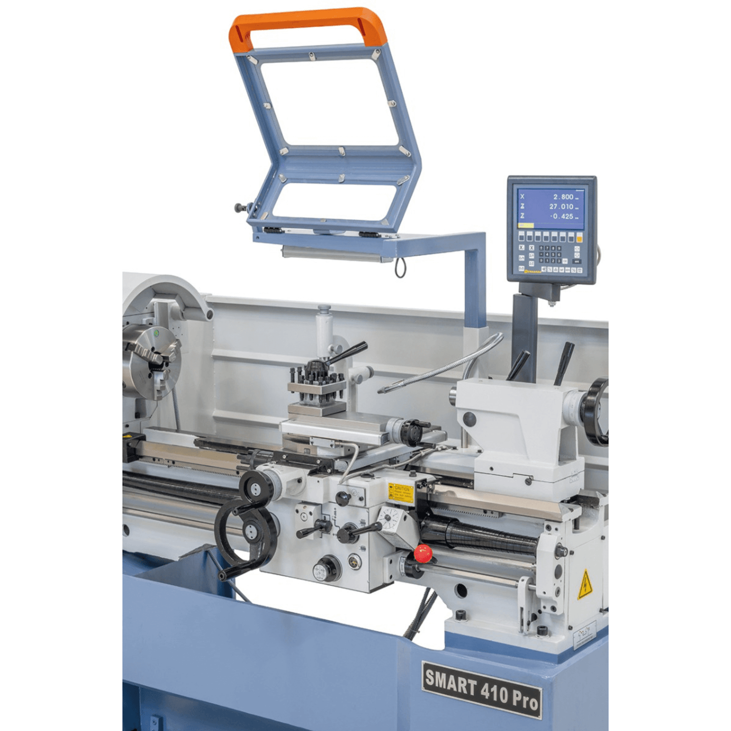 Tornio Bernardo Smart 410 x 1500 Pro con DRO 3 assi – Potente e preciso
