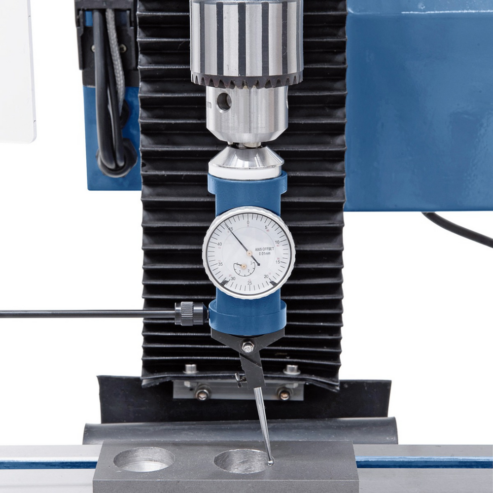 KF 28 Top drilling and milling machine with 3-axis feed and digital display