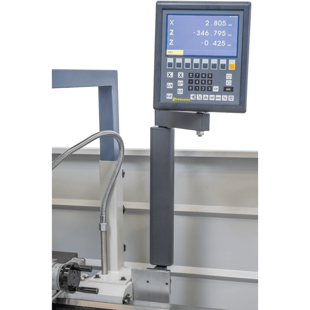 Tornio parallelo Bernardo Smart 410 x 1000 Pro con DRO 3 assi