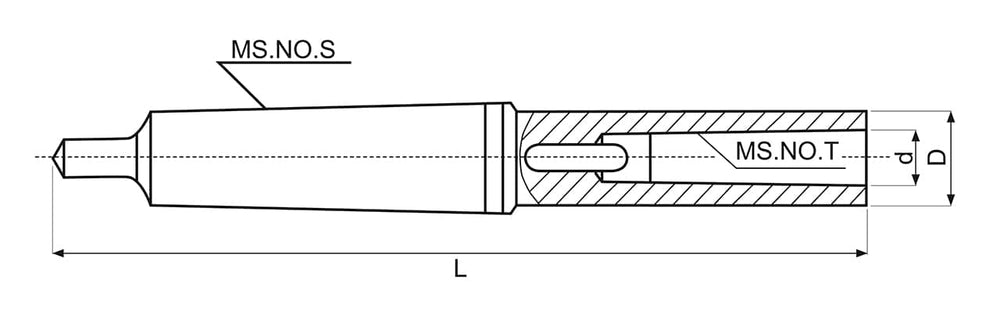 Manicotto di prolunga CM 4 / 2