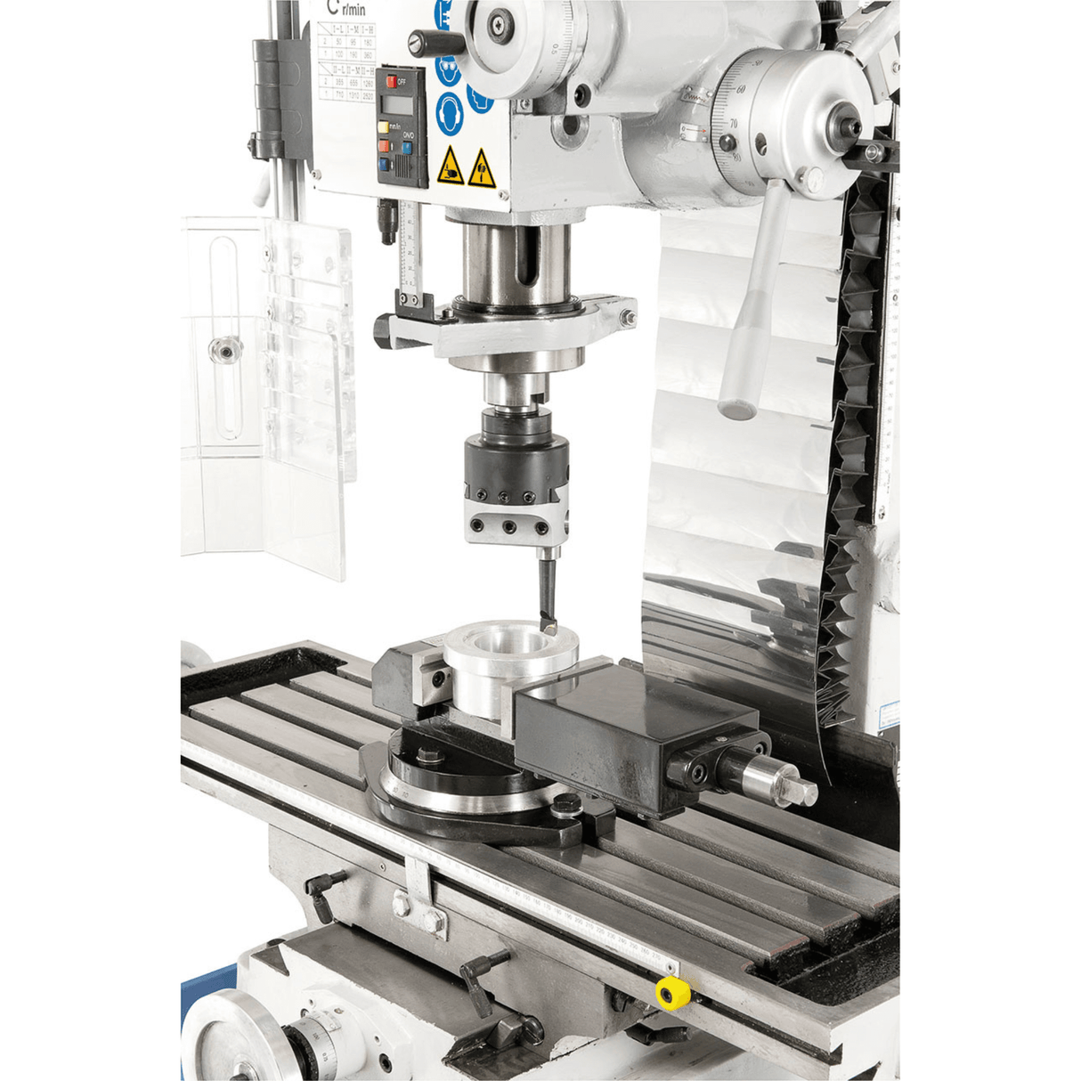 FM 55 HSV Bohr- und Fräsmaschine mit digitaler Positionsanzeige