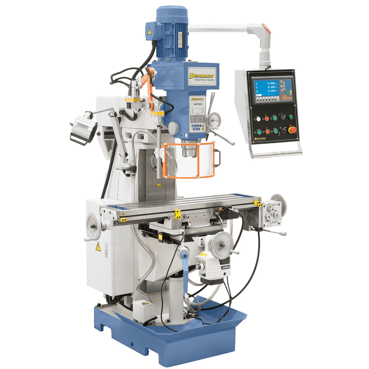 Bernardo Fresatrice universale UWF 80 E 3 assi digitale con avanzamento Y