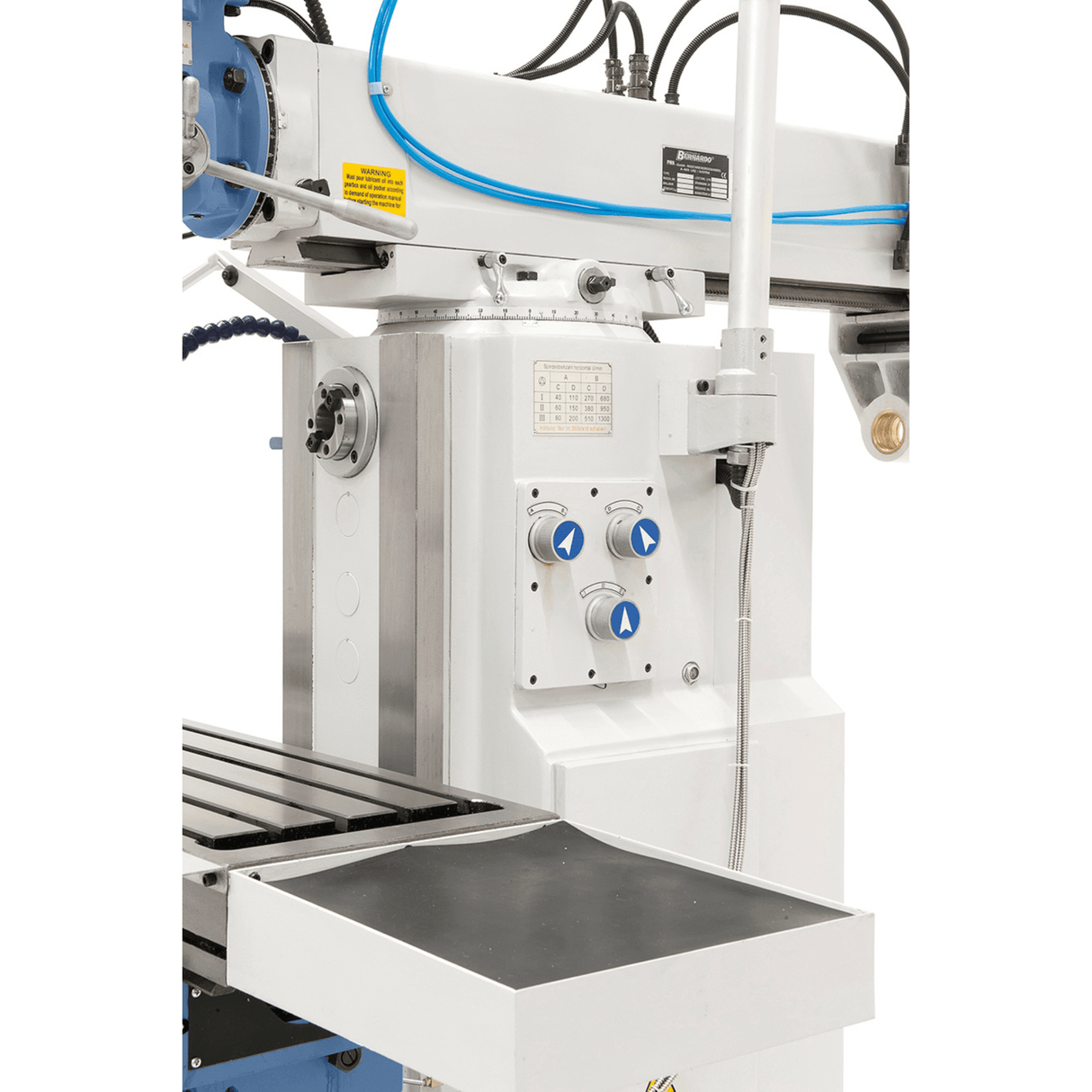 Bernardo Fresatrice universale UWF 95 N con DRO a 3 assi