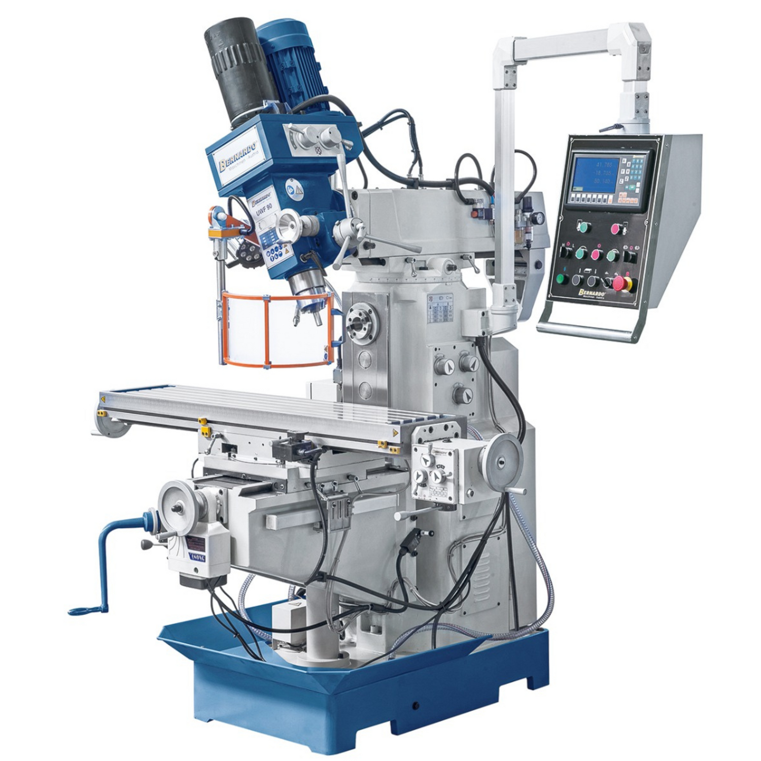 Bernardo Fresatrice universale UWF 90-1270 con DRO 3 assi
