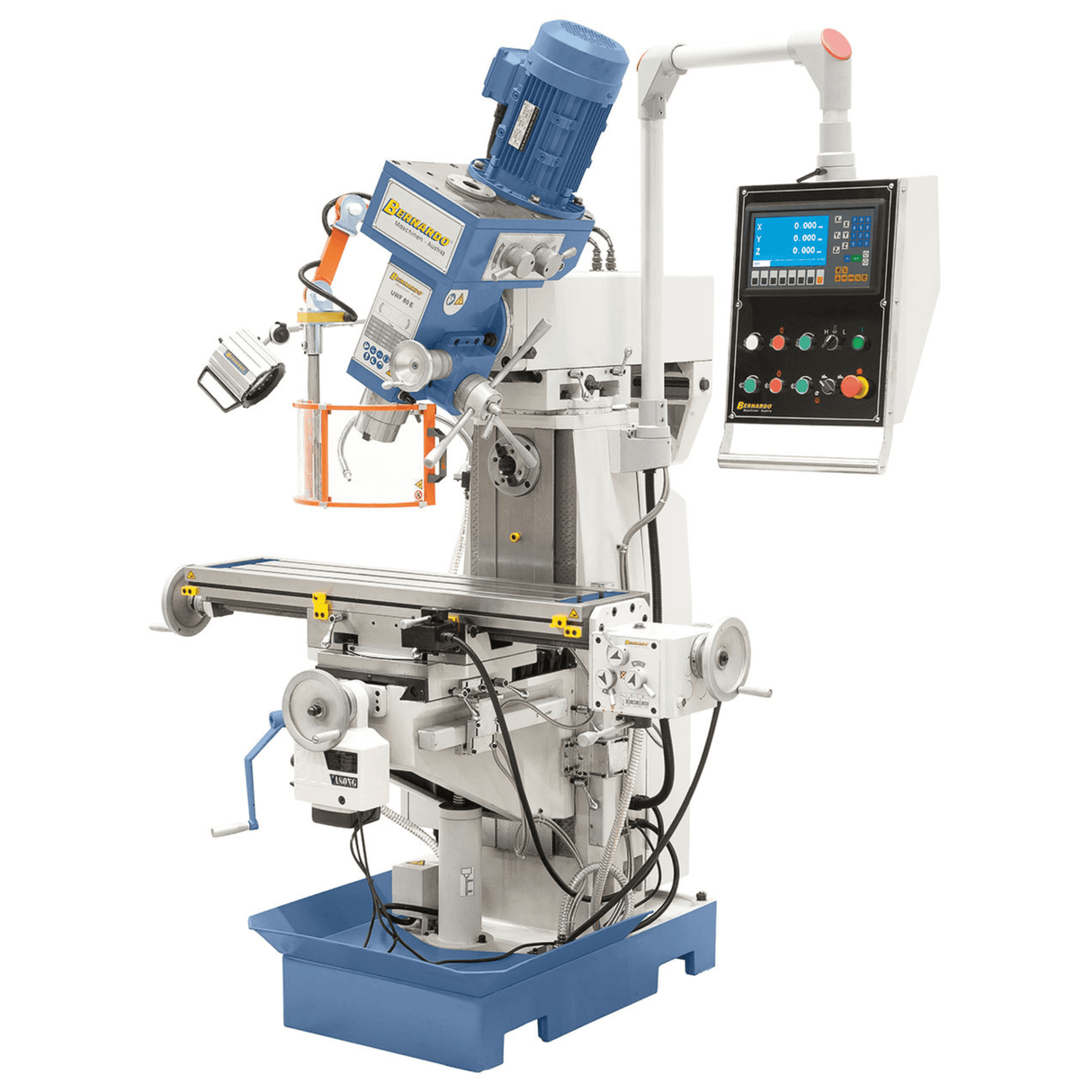 Bernardo Fresatrice universale UWF 80 E 3 assi digitale con avanzamento Y