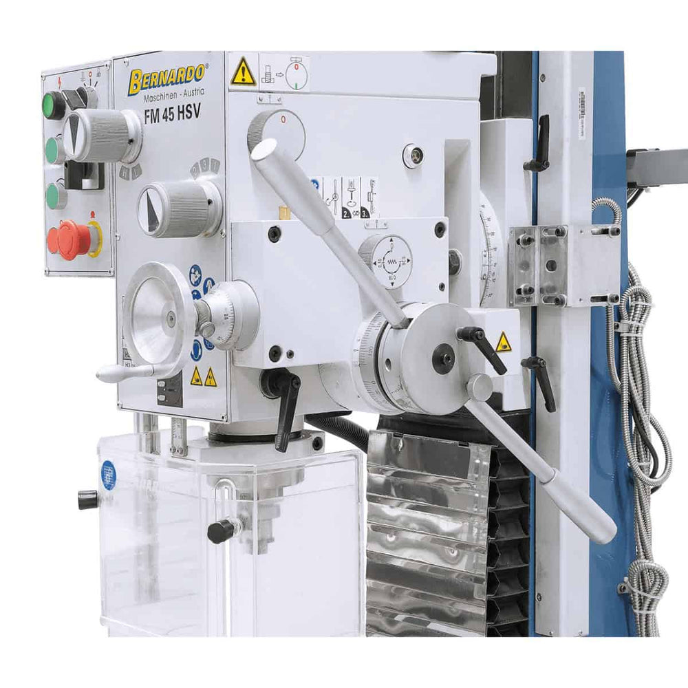 FM 45 HSV drilling and milling machine with 3-axis position display