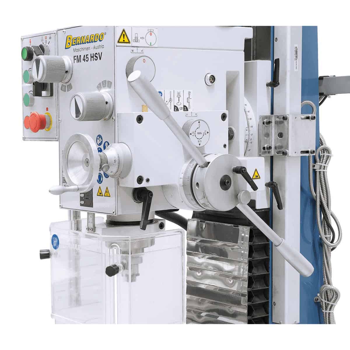 FM 45 HSV drilling and milling machine with 3-axis position display