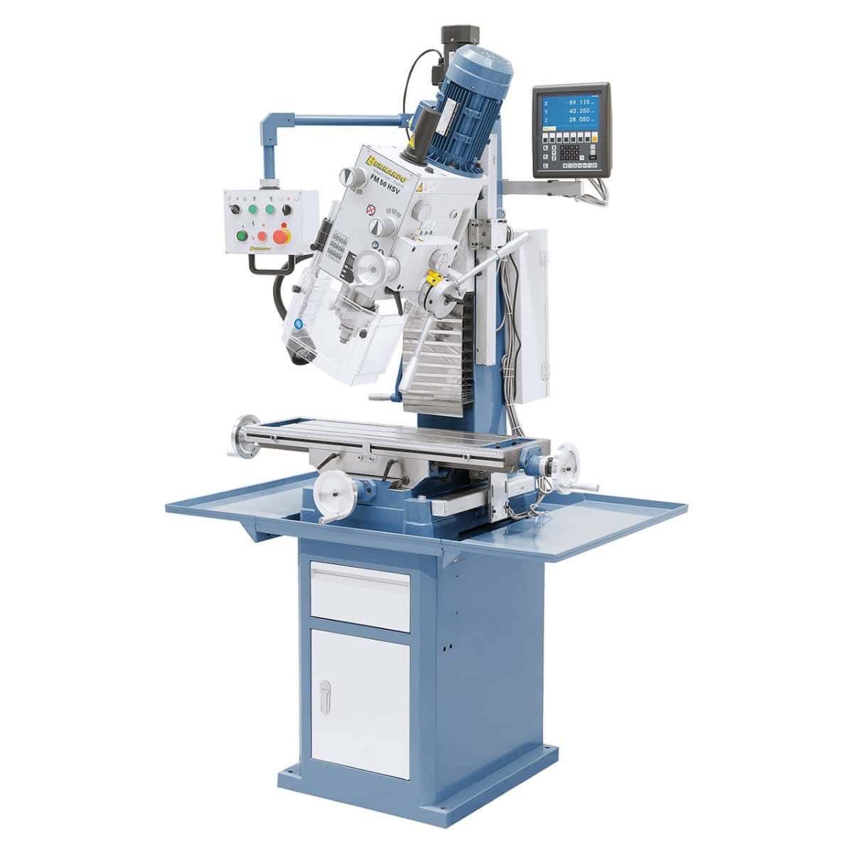 Bernardo Fresatrice FM 50 HSV / 400 V con display 3 assi