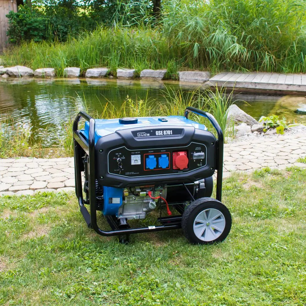 Generatore di corrente Güde GSE 8701 RS – 7.800 W trifase 400 V