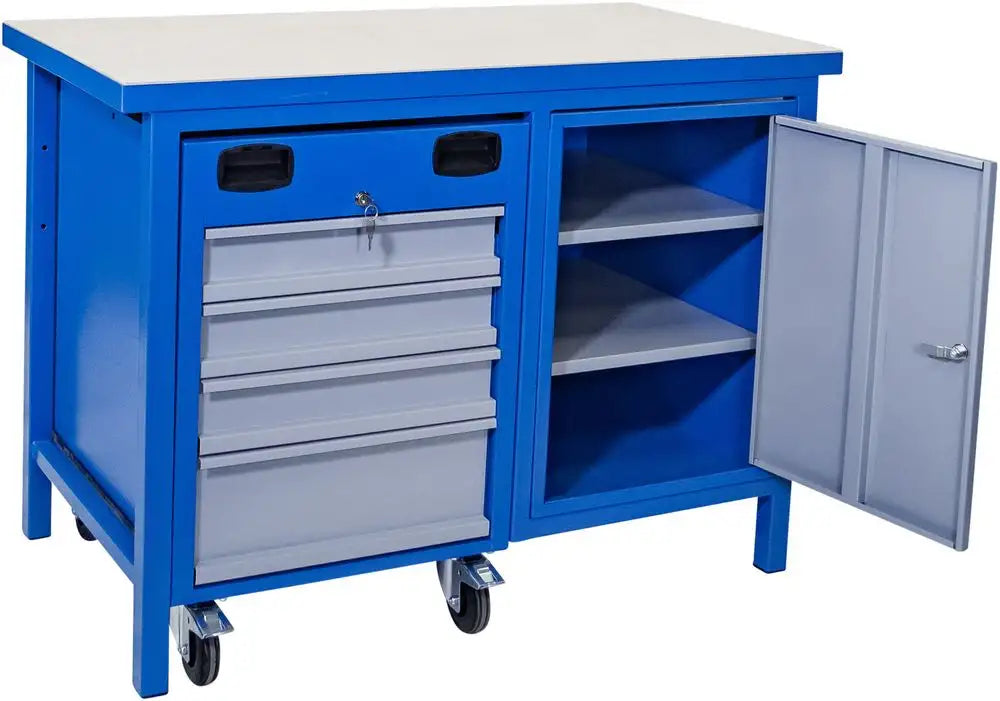 Banco da lavoro Guede 1200 SLT MULTI con carrello integrato – 400 kg